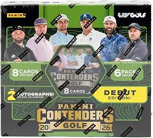 2026 Panini Contenders LIV Golf HOBBY box (6 pks/bx)